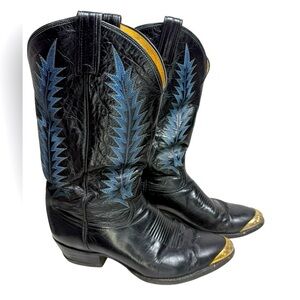 Tony Lama Vintage Cowboy Boots Western